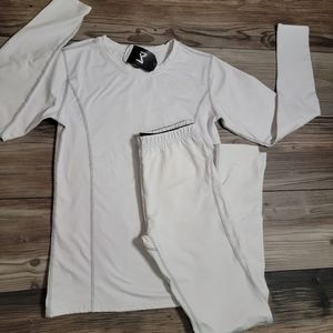 Off white workout set